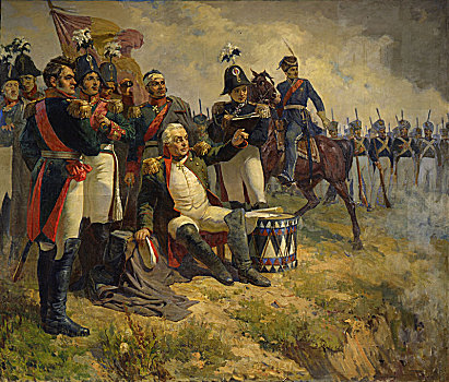 俄罗斯,长官,战斗,九月,1812年,艺术家