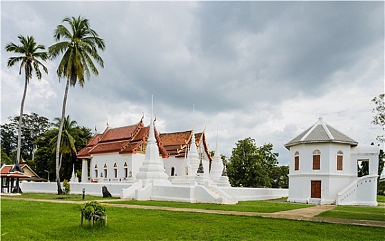 古老,泰国,庙宇,寺院