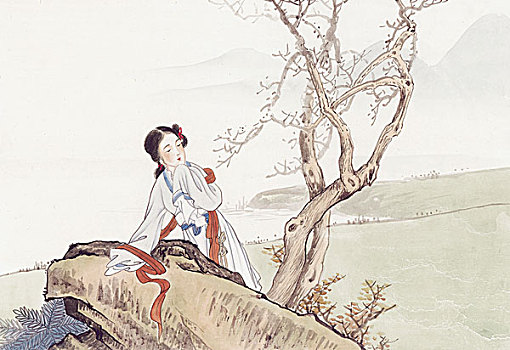 國畫花鳥山水人物動物