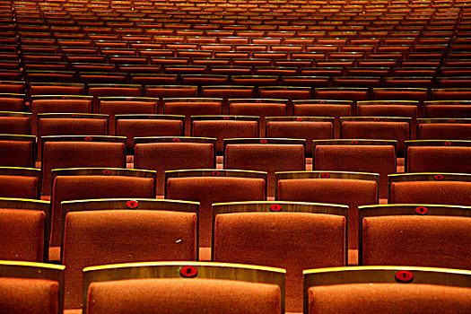 重庆大剧院里的坐椅