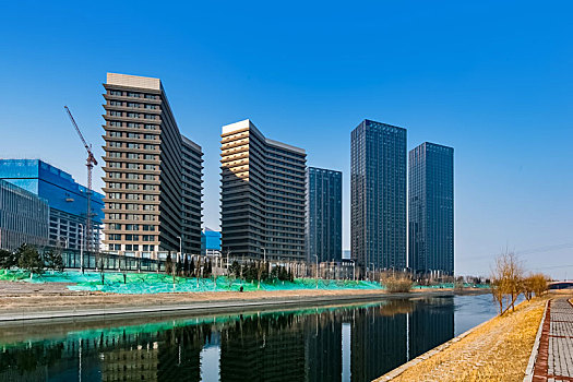 北京市通州区大运河外滩都市环境建筑