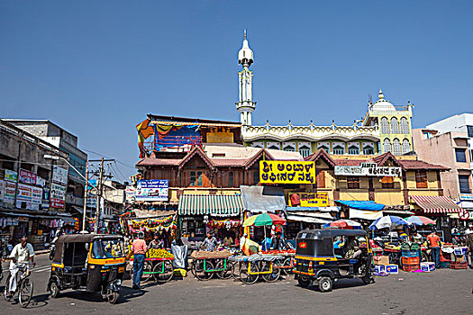 印度,迈索尔,市场