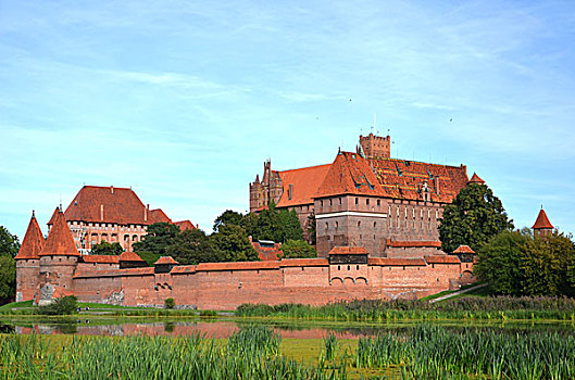 马尔堡,城堡,波美拉尼亚,区域,波兰