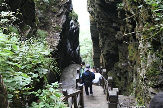 贵州铜仁,梵净山险道