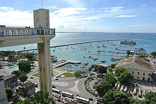 拉塞达观光电梯,港口,萨尔瓦多