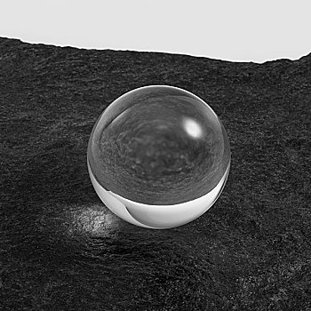 水晶球,石头,表面