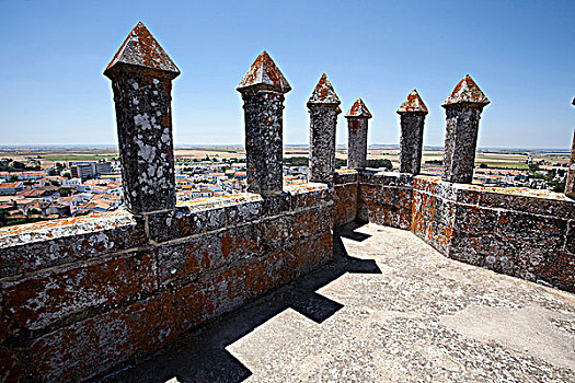 城齿,城垛,城堡,葡萄牙,2009年