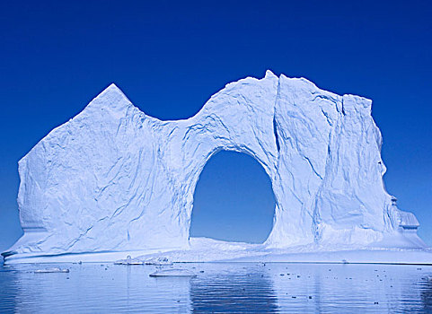冰山,拱形,格陵兰,丹麦