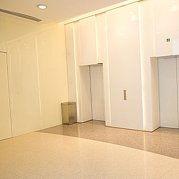现代,设计,室内,电梯,大厅