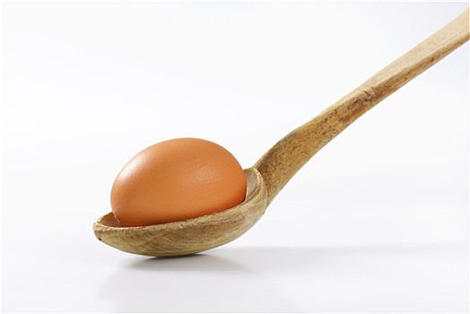 蛋,勺子