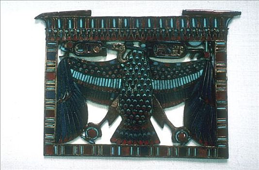 吊坠,秃鹰,上埃及地区,两个,开罗,14世纪,世纪,艺术家,未知
