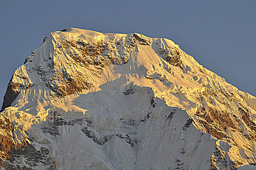 尼泊尔,安纳普尔纳峰,保护区,南,风景,喜马拉雅山