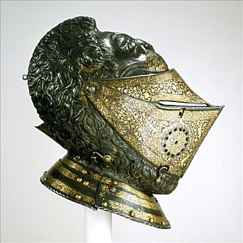 头盔,狮子,护甲,法国皇帝,意大利,艺术家,未知