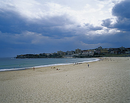 澳大利亚悉尼邦迪海滩风景
