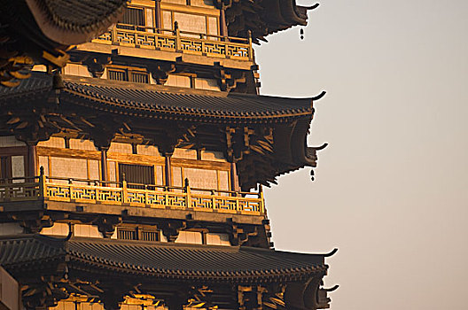 中国,常州,庙宇