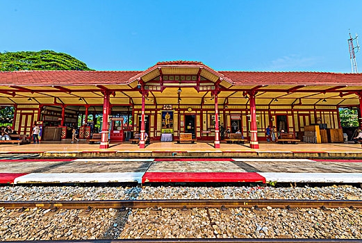 泰国,华欣火车站