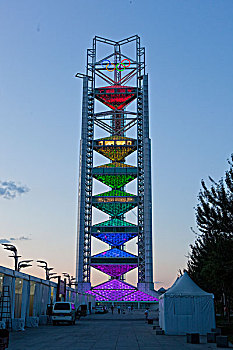 北京国家体育馆玲珑塔