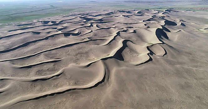 新疆哈密,美丽沙丘