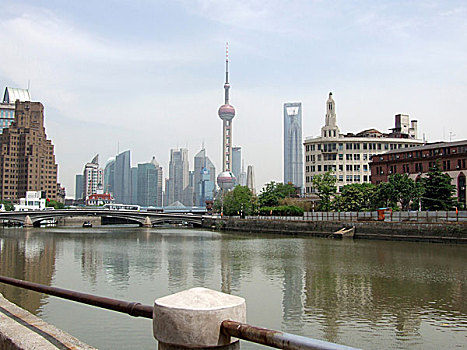 上海苏州河东方明珠