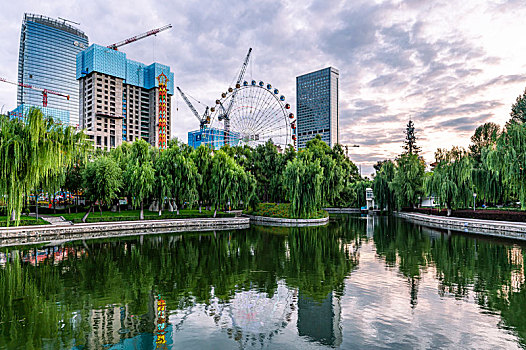 建设与发展中的城市-中国长春市儿童公园