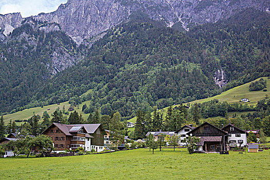 阿尔卑斯山村落与民居