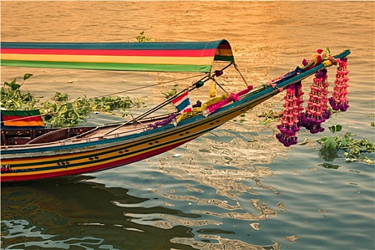 船,湄南河,曼谷,泰国