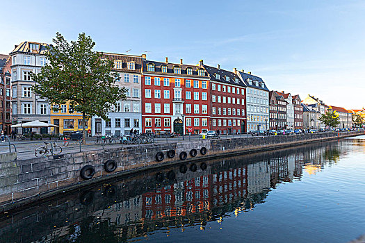 街道,哥本哈根,地区,丹麦