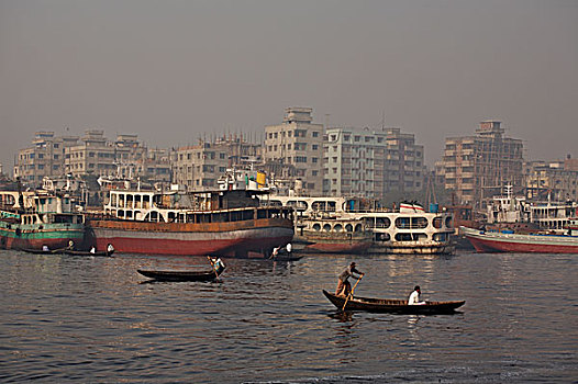 堤岸,孟加拉,到达,离开,日常,缺乏,铁路,道路,沟通,达卡,南方