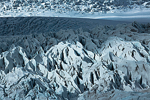 冰河,缝隙,泻湖