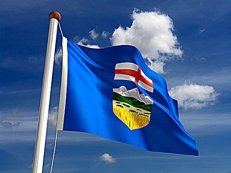 艾伯塔省,旗帜,加拿大