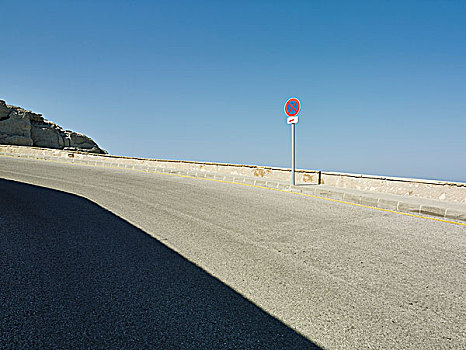 道路,紧张,海岸,马略卡岛,西班牙
