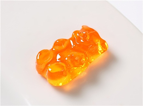 橙色,小熊软糖
