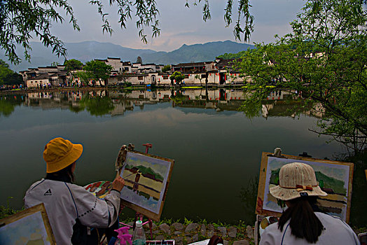 中国画里乡村-宏村