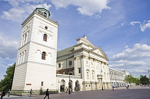教堂,老城,华沙,波兰