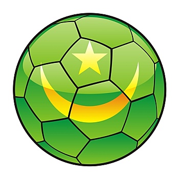 毛里塔尼亚,旗帜,足球