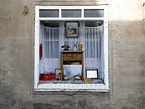 橱窗,乌瑟多姆岛,岛屿,梅克伦堡前波莫瑞州,德国,欧洲