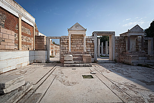 遗址,犹太会堂,土耳其