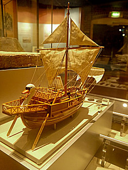 伦敦船坞博物馆船模型