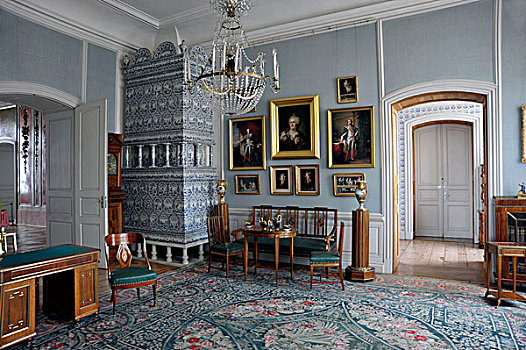 家具,公寓,博物馆,巴洛克,宫殿,拉脱维亚,波罗的海国家,欧洲