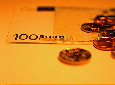 欧洲,硬币,钞票