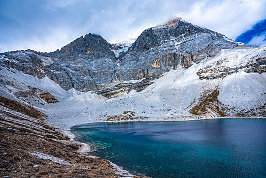 稻城亚丁秋色,秋季风光,高原雪山摄影,四川,甘孜州,秋天风景,自然风光摄影