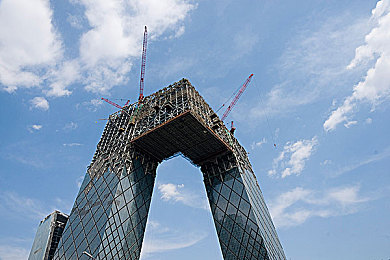 高楼建设图片