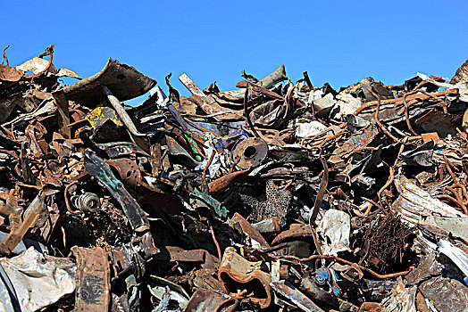 金属废料,回收厂,德国,欧洲