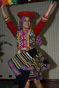 秘鲁,利马,民俗,表演,传统,跳舞