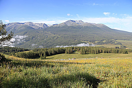 喀纳斯湖景区