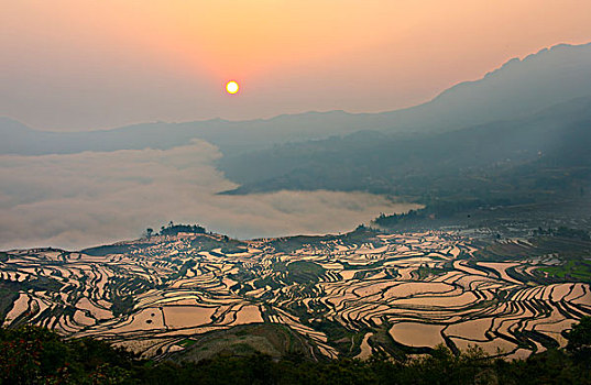 云南省红河州元阳哈尼梯田