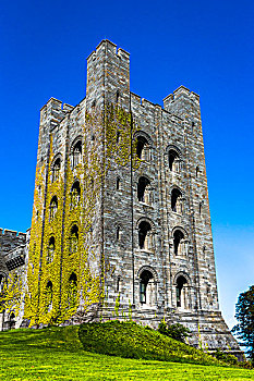 城堡,班戈,格温内思郡,威尔士,英国