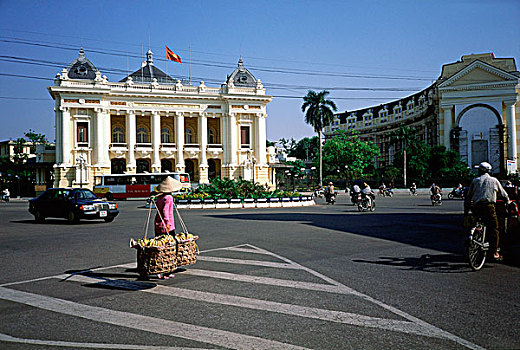 越南,胡志明市,市政厅