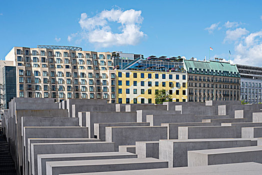 大屠杀纪念建筑,纪念建筑,地区,中心,柏林,德国,欧洲