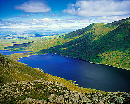 湖,山,爱尔兰